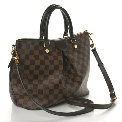 Louis Vuitton Damier Ebene Siena MM 3 of 9
