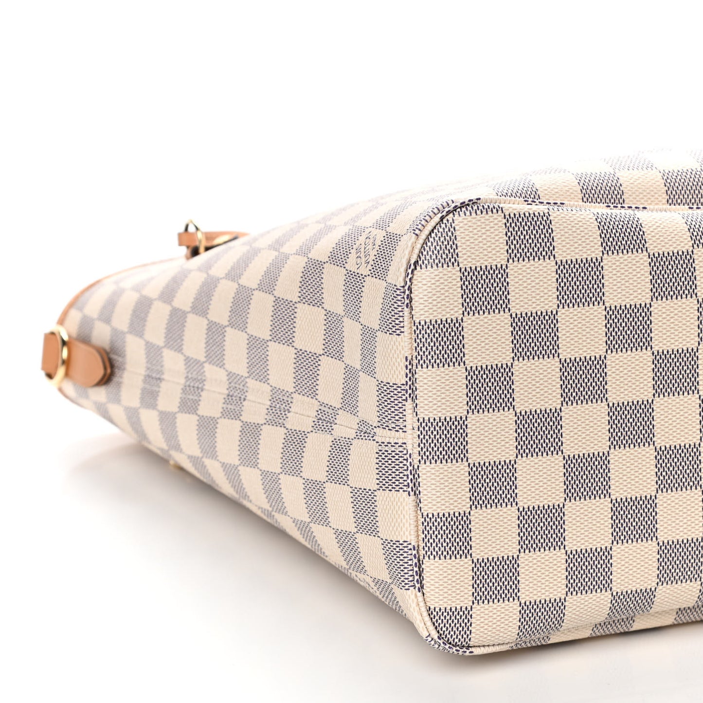 Damier Azur Braided Neverfull MM Orange
