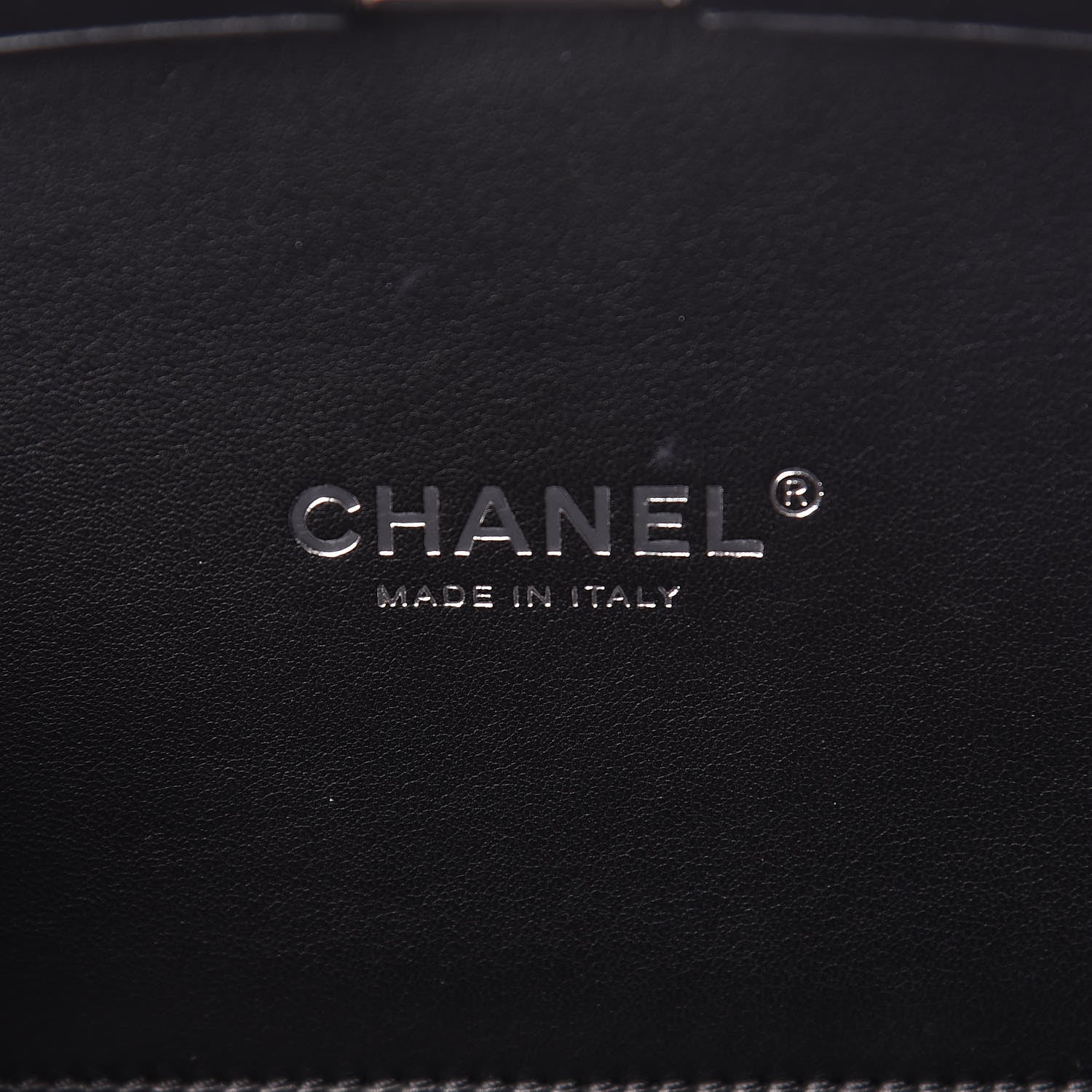 Chanel Plexiglass Compact Box Clutch Black 6 of 10