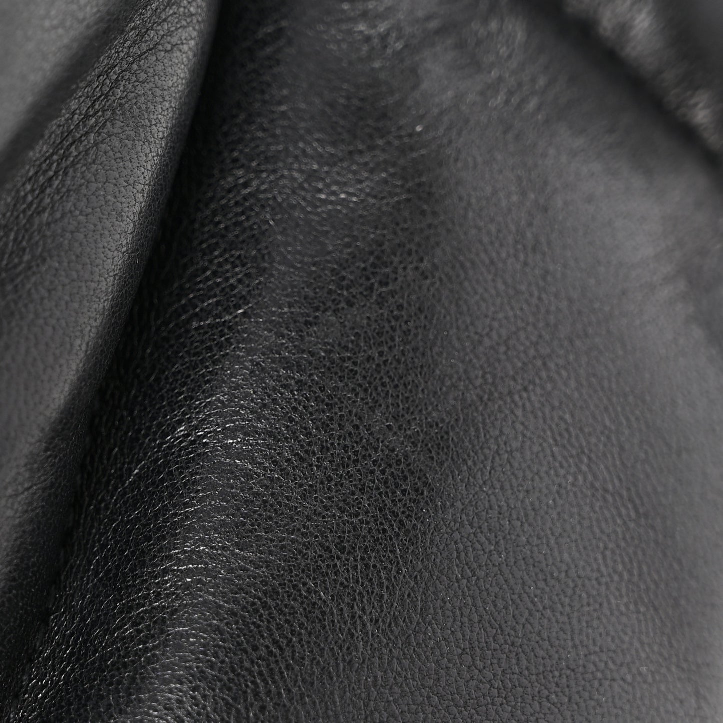 Lambskin Quilted Medium Loulou Puffer Monogram Chain Satchel Black