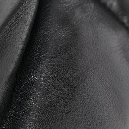 Saint Laurent Lambskin Quilted Medium Loulou Puffer Monogram Chain Satchel Black 13 of 13