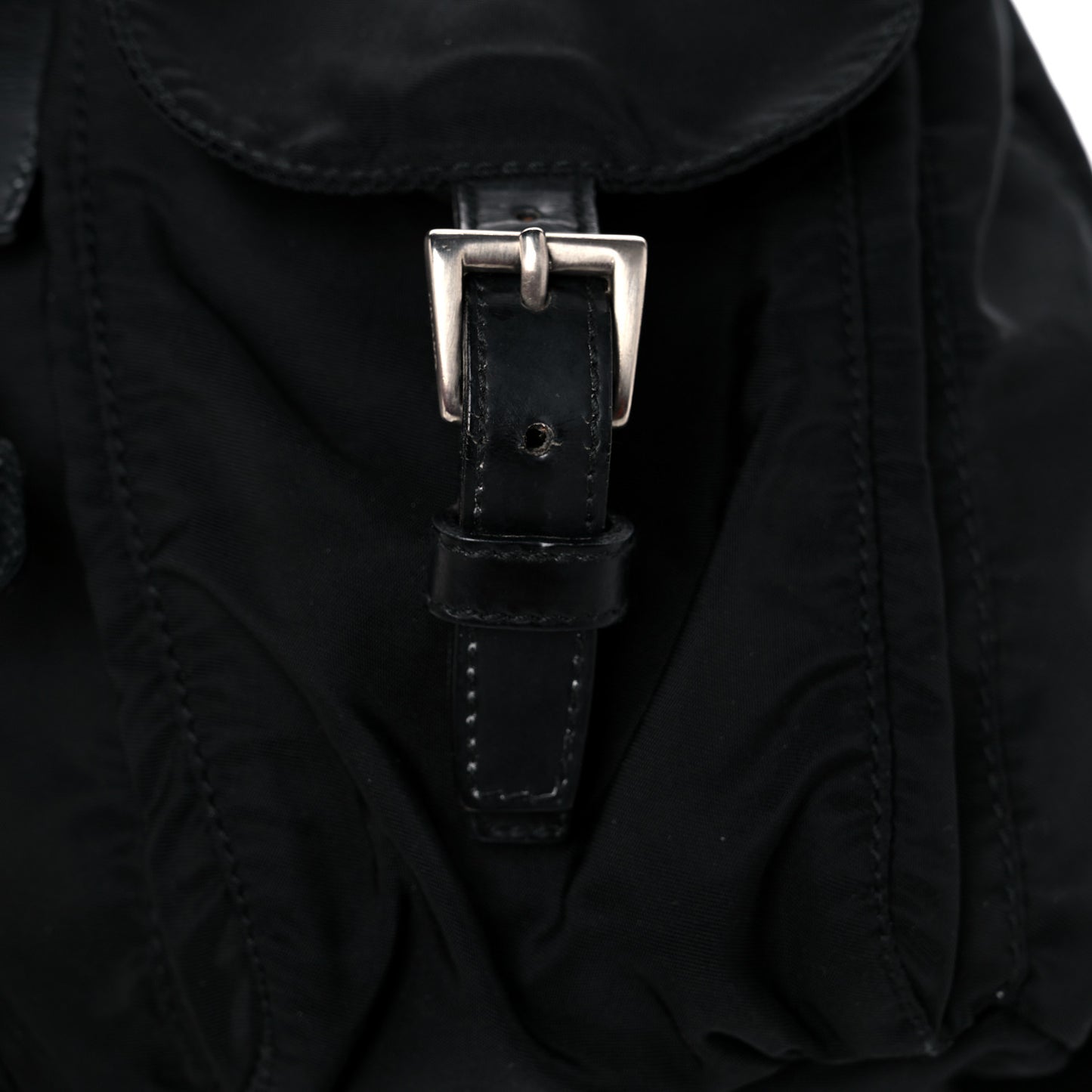 Tessuto Nylon Vela Small Backpack Black