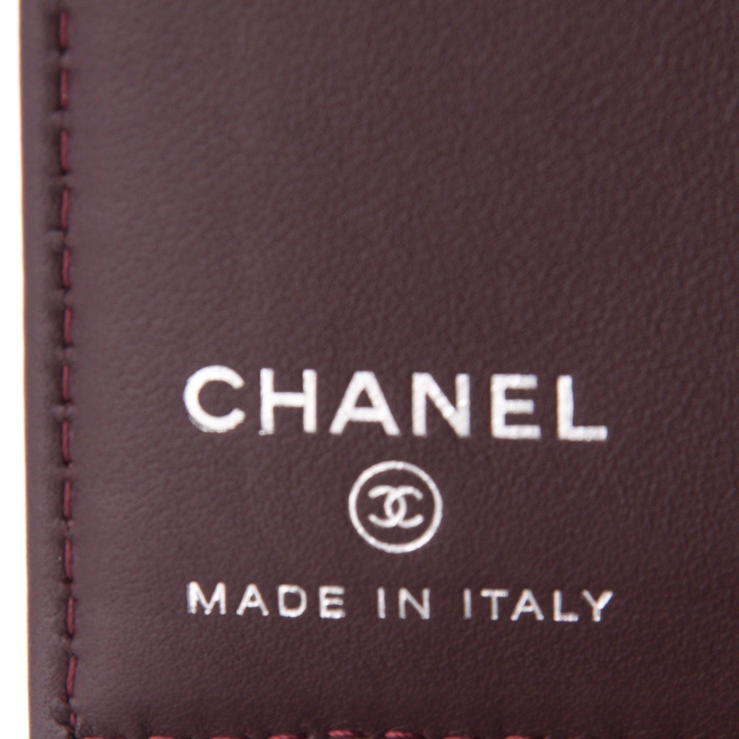 Lambskin Quilted CC Card Holder Wallet Black