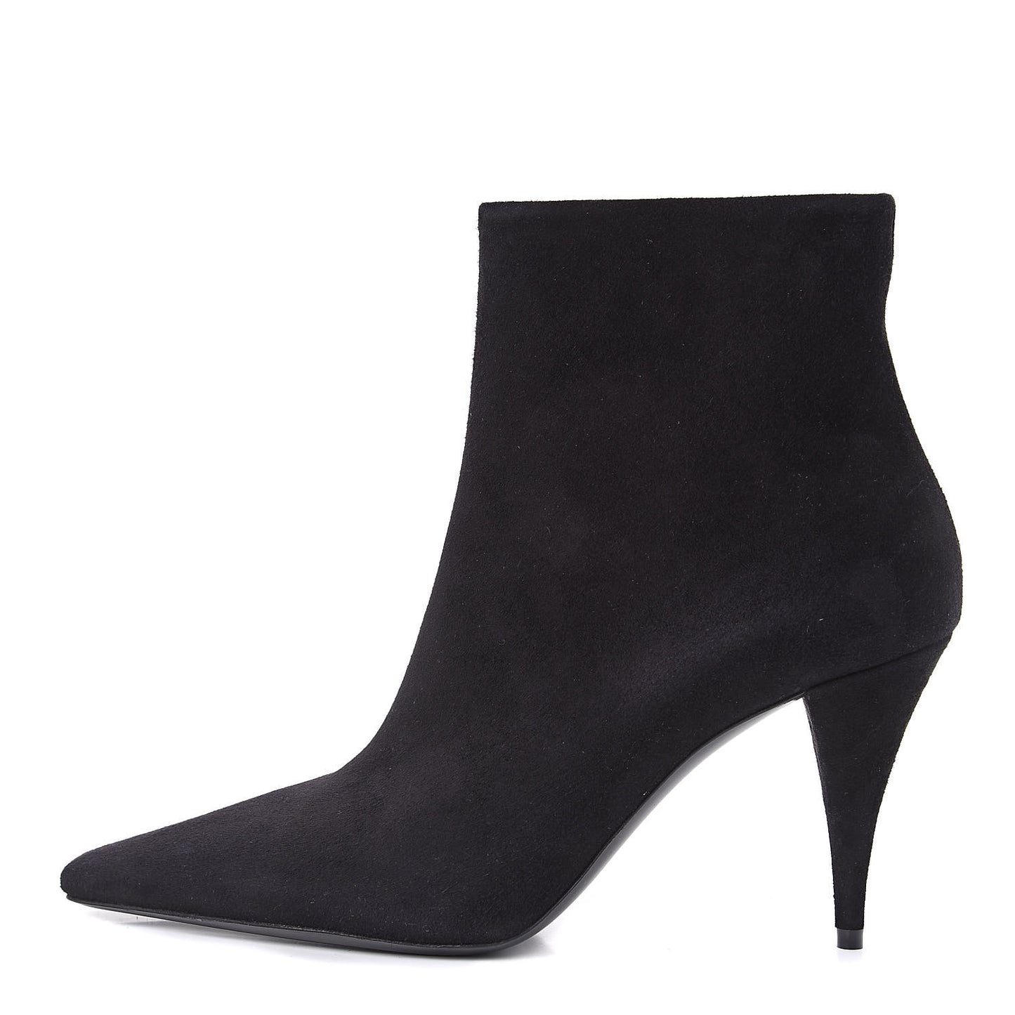 Suede Kiki Ankle 85 Zip Boot 39 Black