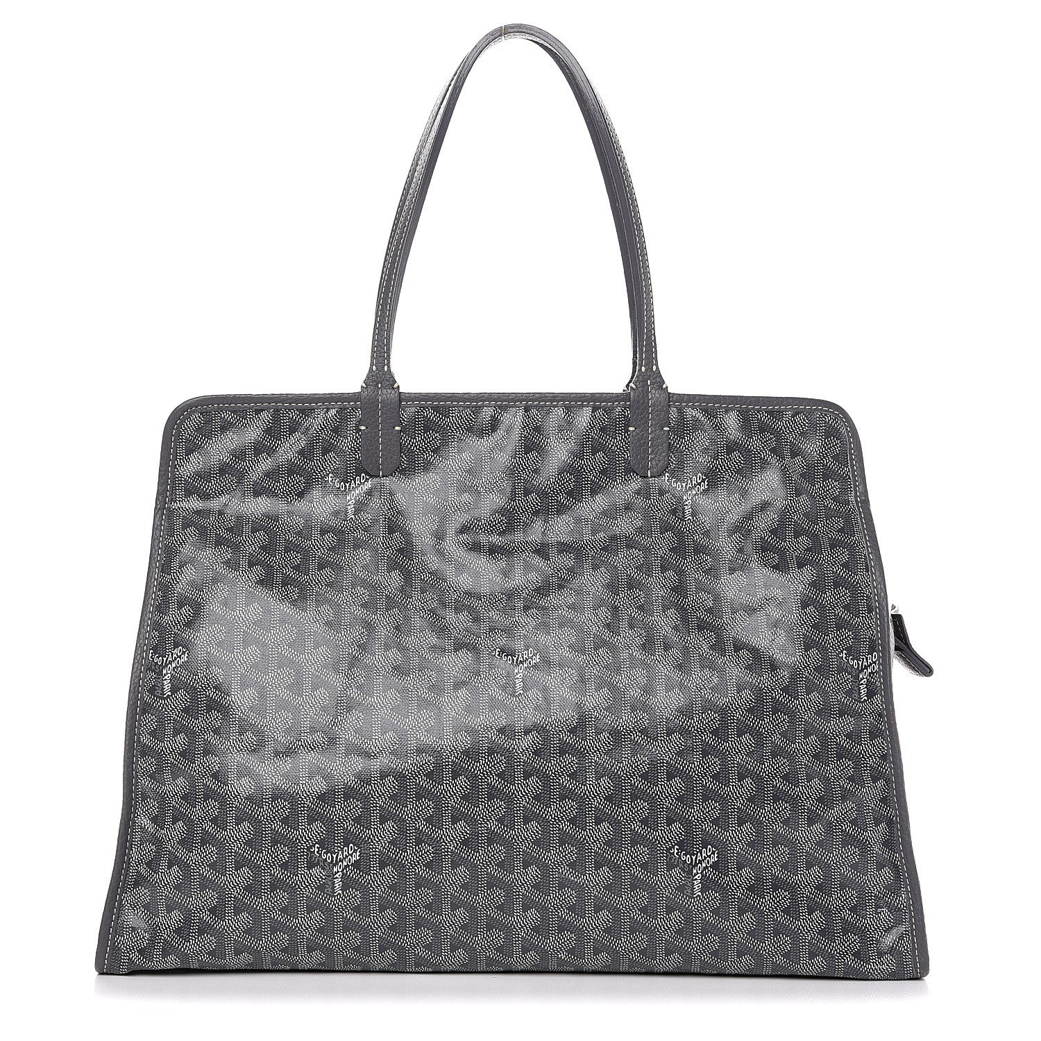 Goyard Goyardine Sac Hardy Pet Carrier PM Grey 1 of 11