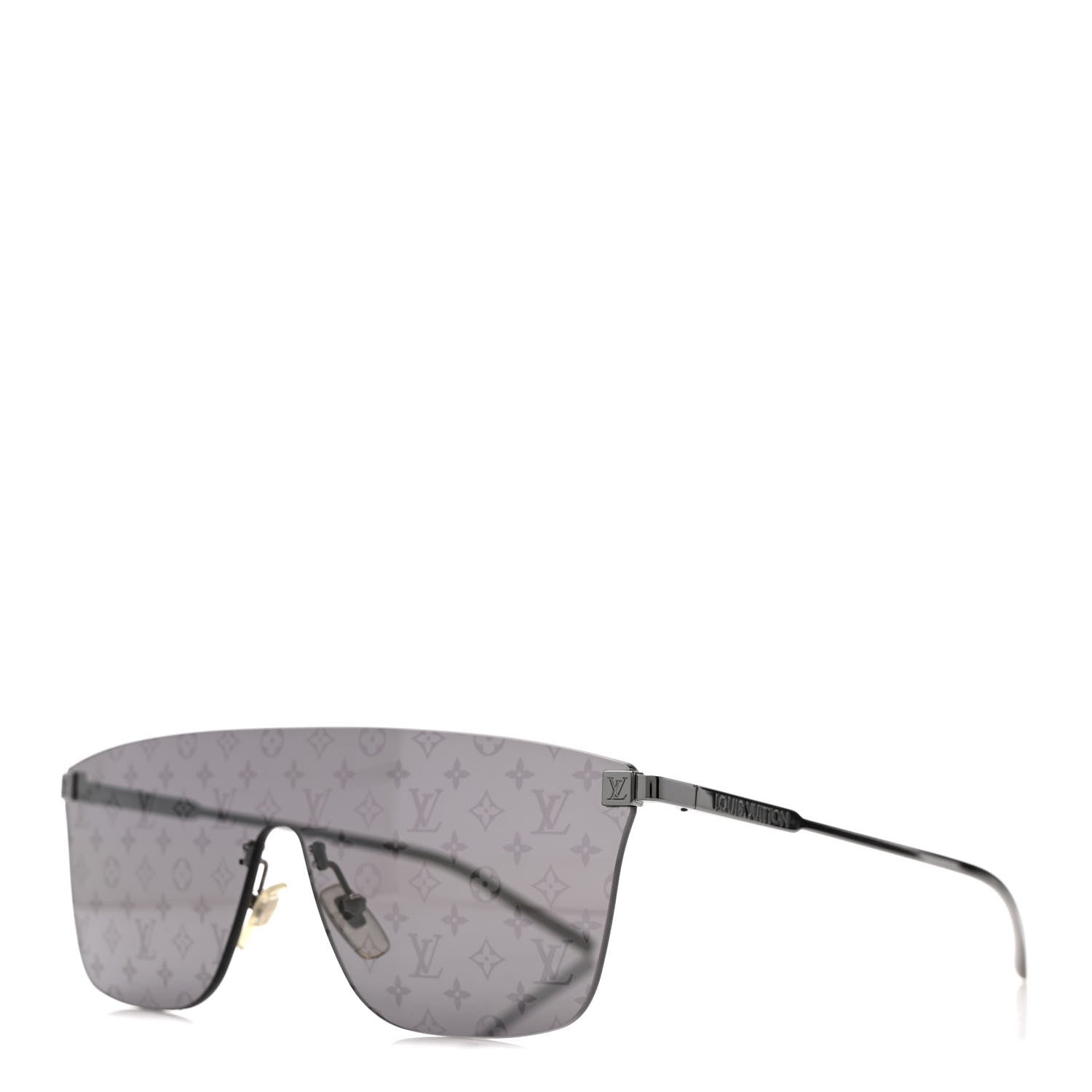 Louis Vuitton Monogram Sunglasses Z1026E Dark Gun 1 of 8