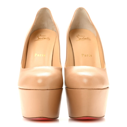 Christian Louboutin Kid Dolly 160 Pumps 38 Nude 3 of 9