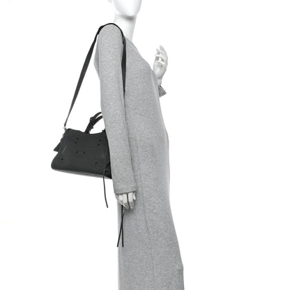 Balenciaga Veau Soyeux Perforated Blackout Hardware S City Gris Fossile 2 of 12