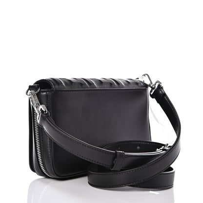 Fendi Nappa FF 1974 Embossed Mini Expandable Flap Bag Black 2 of 10