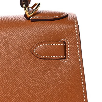 Hermes Epsom Kelly Sellier 28 Gold 14 of 36