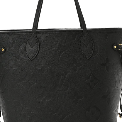 Louis Vuitton Empreinte Monogram Giant Neverfull MM Black 8 of 11