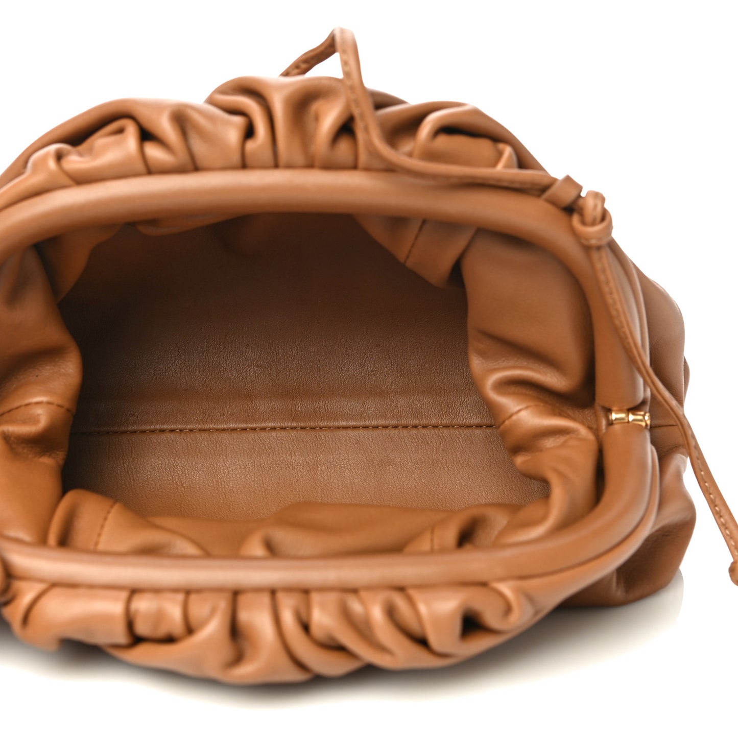 Butter Calfskin The Mini Pouch Cammello