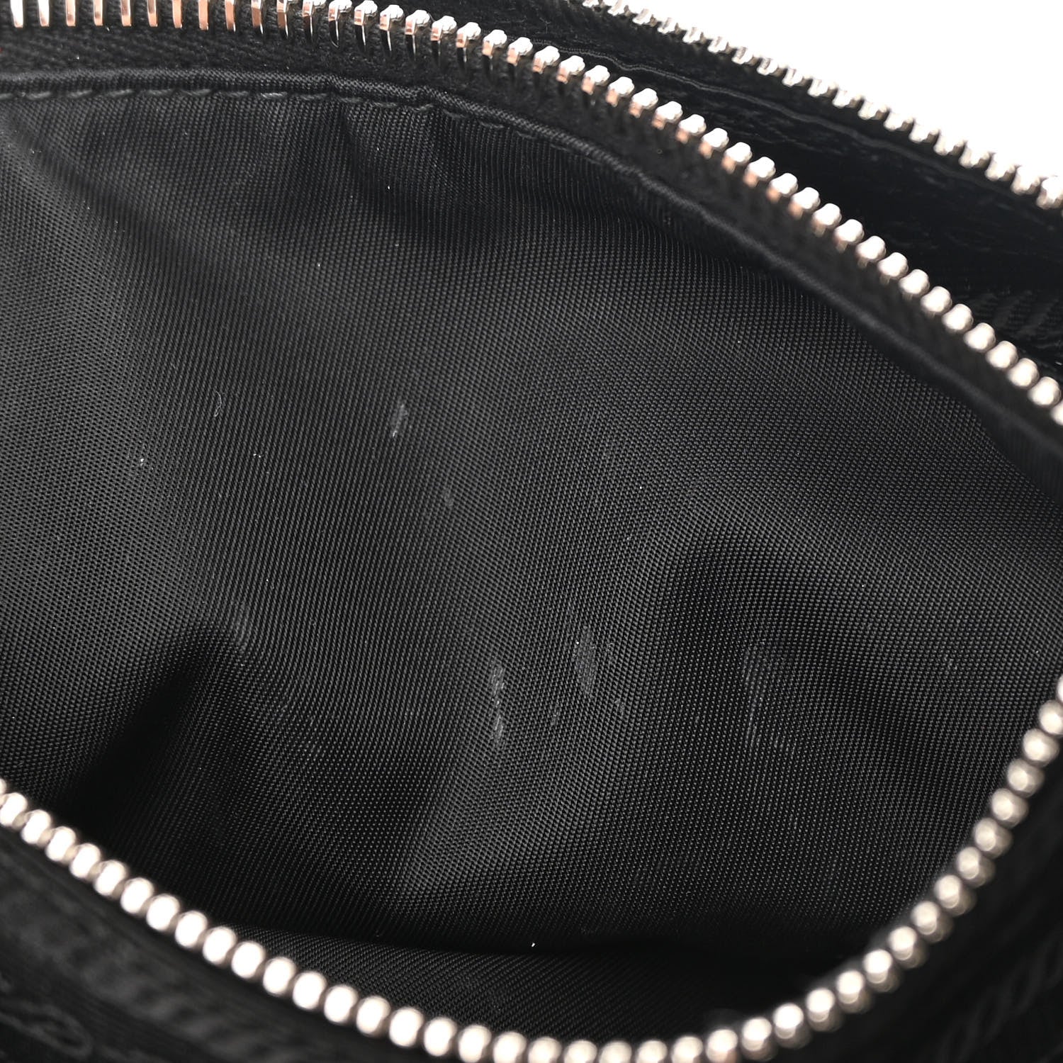 Prada Re-Nylon Saffiano Re-Edition 2000 Double Zip Crossbody Bag Black 14 of 16