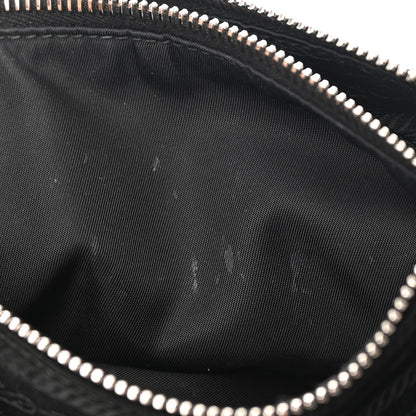 Prada Re-Nylon Saffiano Re-Edition 2000 Double Zip Crossbody Bag Black 14 of 16