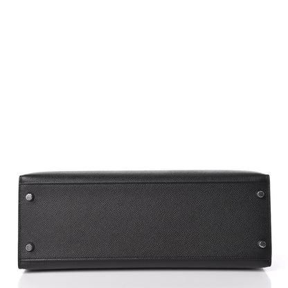 Hermes Epsom Kelly Sellier 32 Black 6 of 41