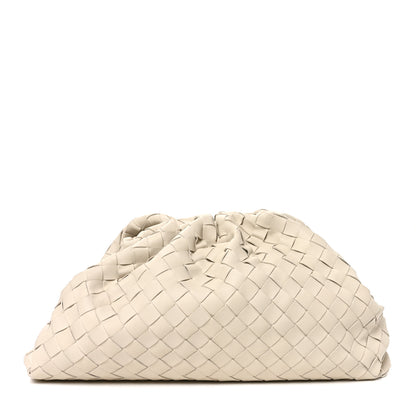 Bottega Veneta Nappa Maxi Intrecciato The Pouch Oversized Clutch Plaster 1 of 10