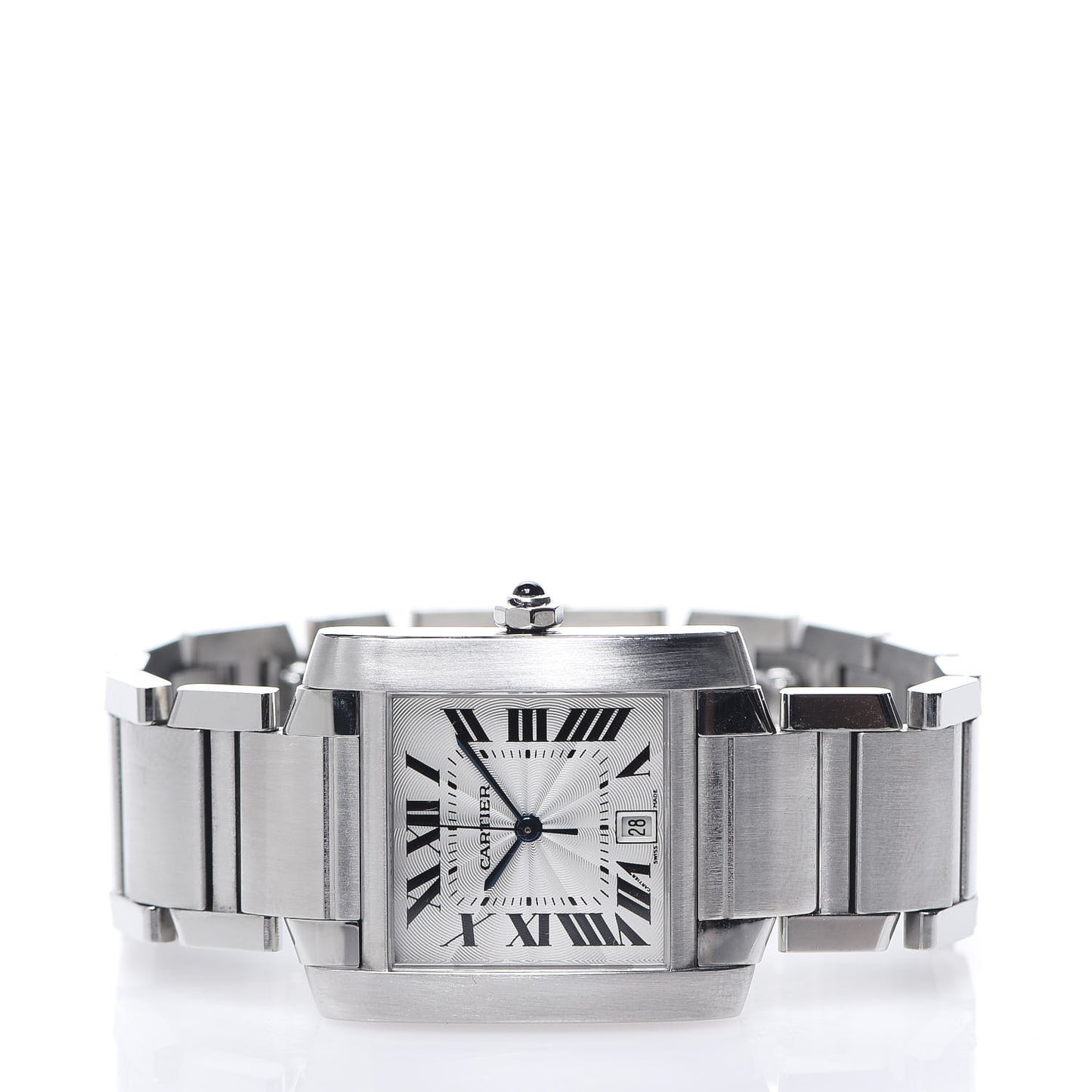 Stainless Steel 28mm Tank Francaise Automatic Watch