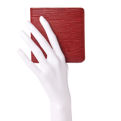Louis Vuitton Epi 6 Card Billfold Wallet Red 2 of 8