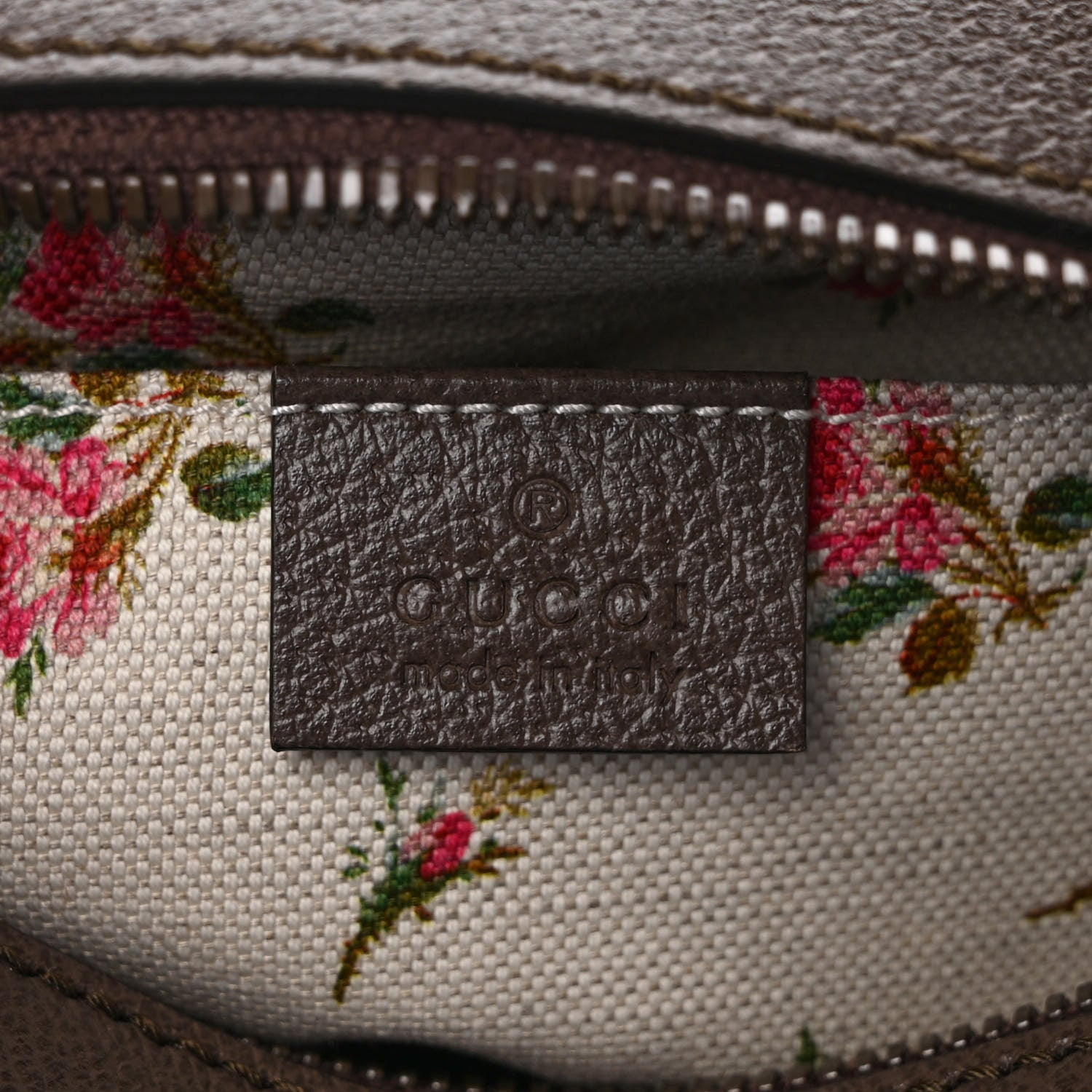 Gucci GG Supreme Monogram Web Neo Vintage Shoulder Bag Beige New Acero Crop 6 of 11