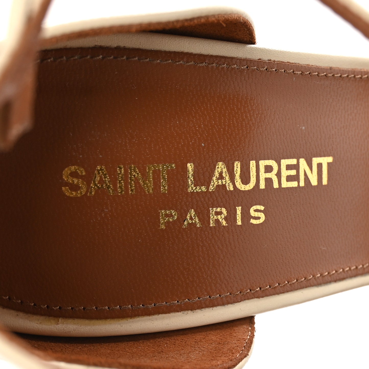 Calfskin 110 Opyum Sandals 39 Real Beige