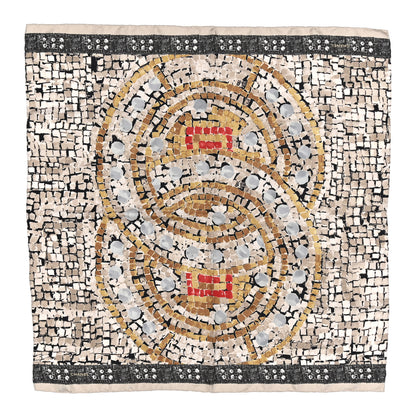 Chanel Silk Mosaic CC Logo Scarf Multicolor 1 of 3