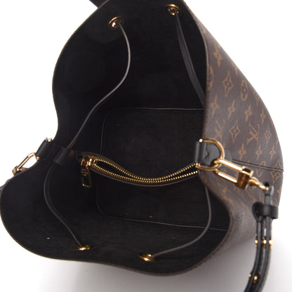 Louis Vuitton Monogram Neonoe MM Black 5 of 11