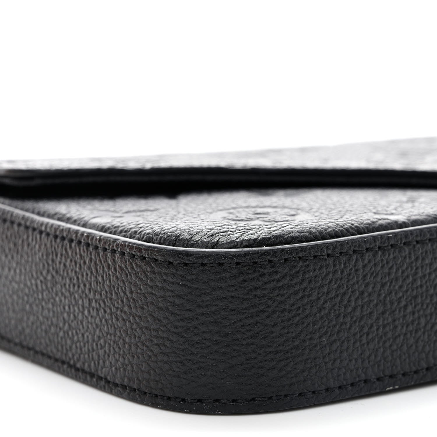 Louis Vuitton Empreinte Pochette Felicie Chain Wallet Black 12 of 14