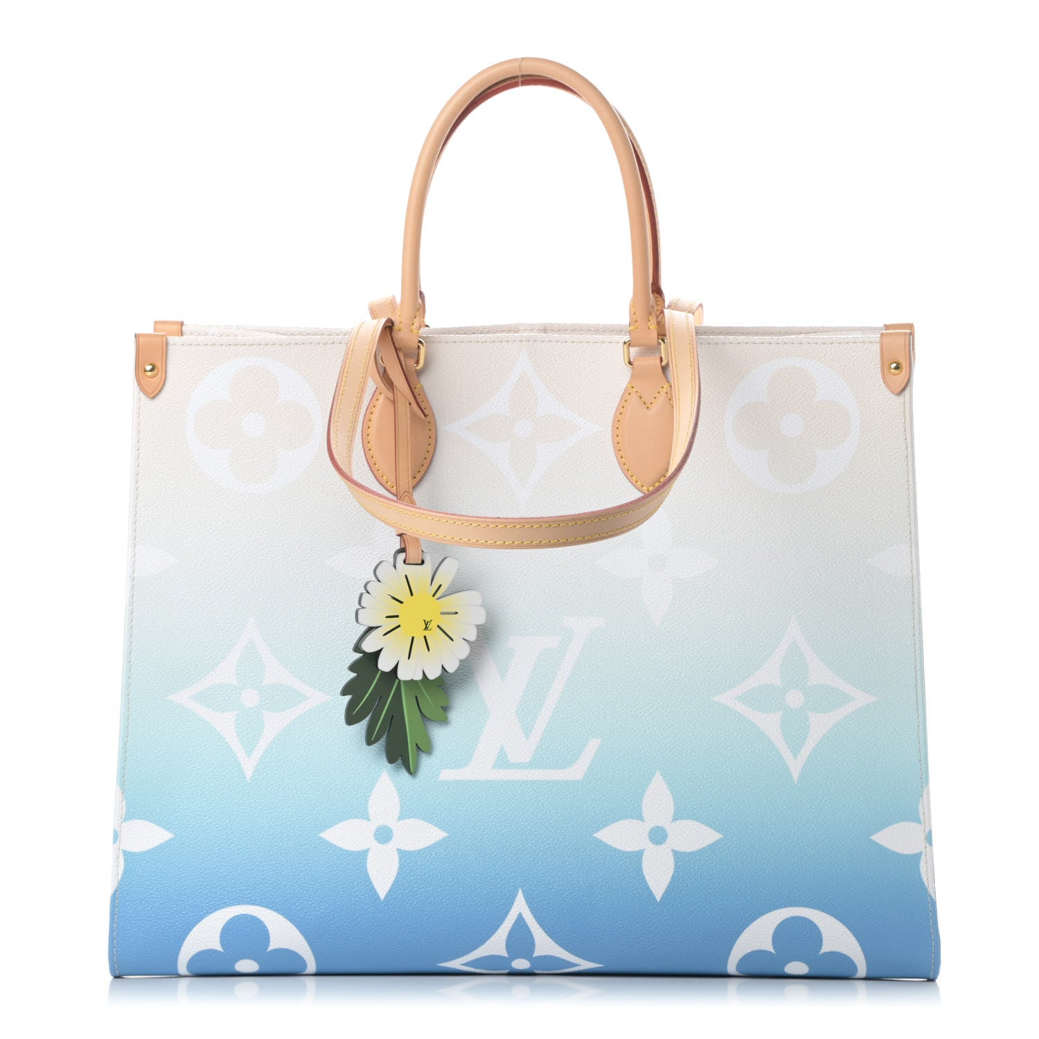 Louis Vuitton Monogram Giant By The Pool Onthego GM Blue 1 of 9