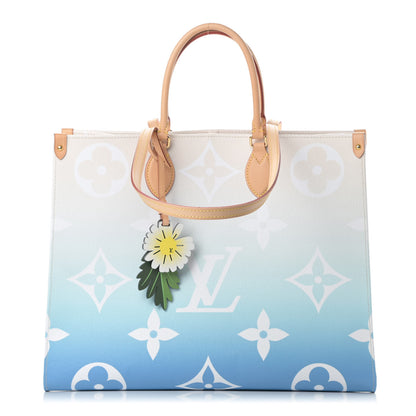 Louis Vuitton Monogram Giant By The Pool Onthego GM Blue 1 of 9