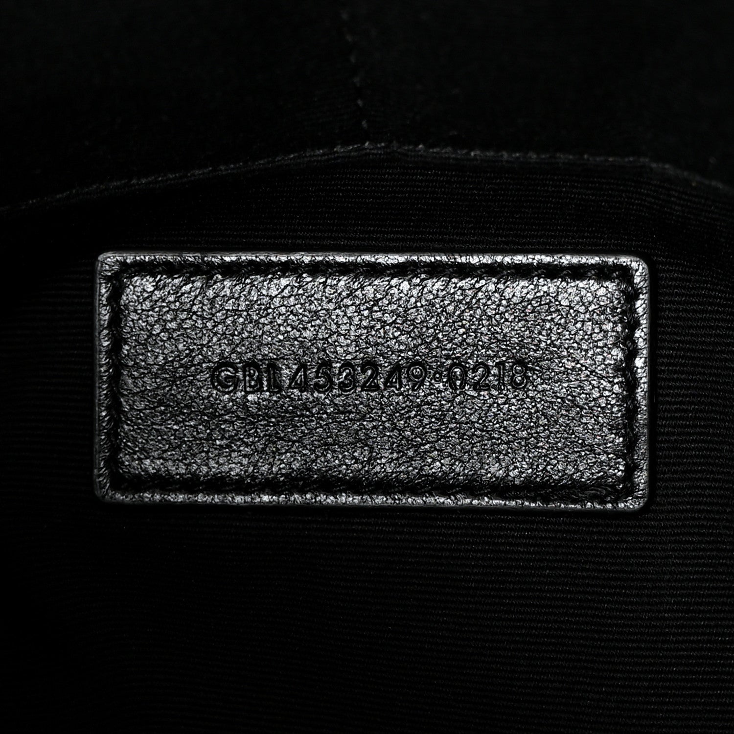 Saint Laurent Texturized Patent Monogram iPad Case Black 7 of 10