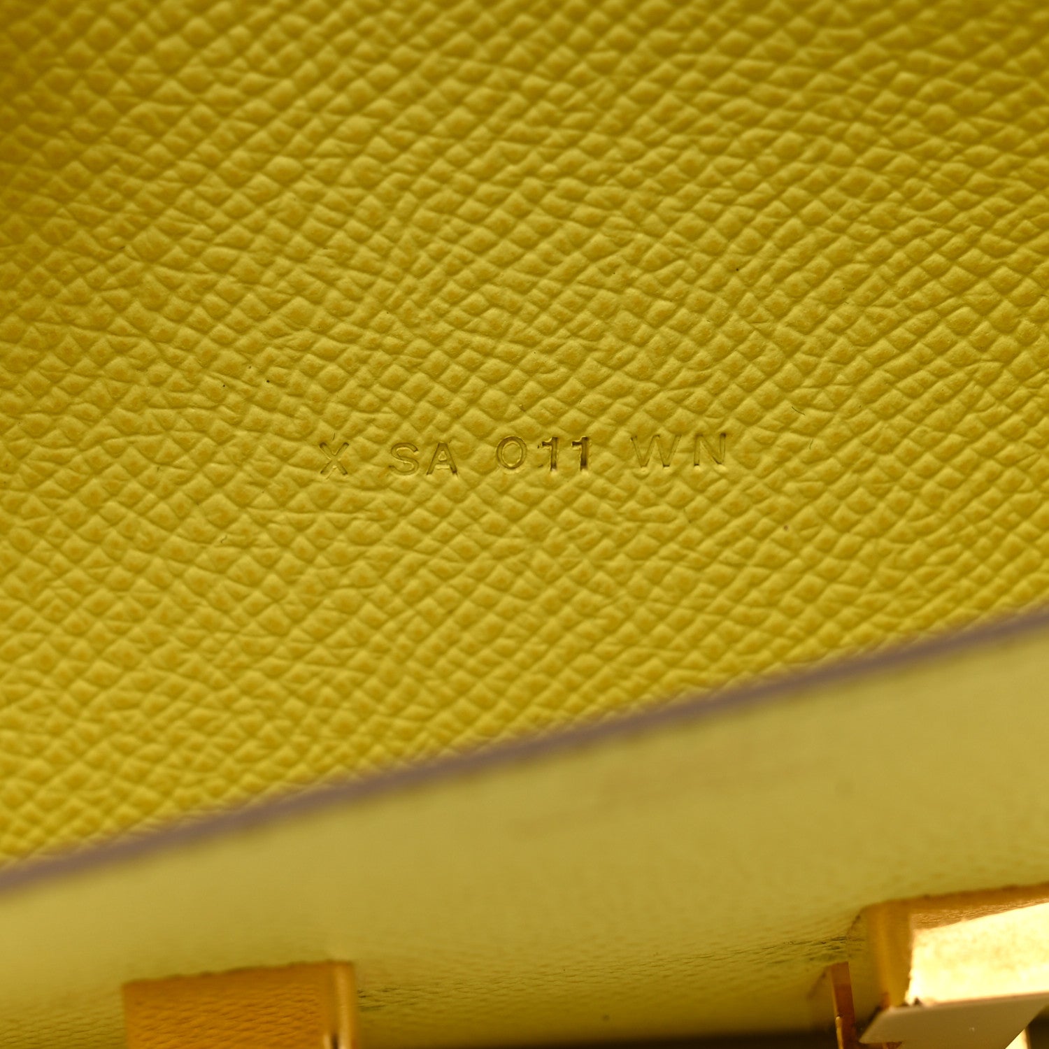 Hermes Epsom Constance Long Wallet Lime 7 of 9