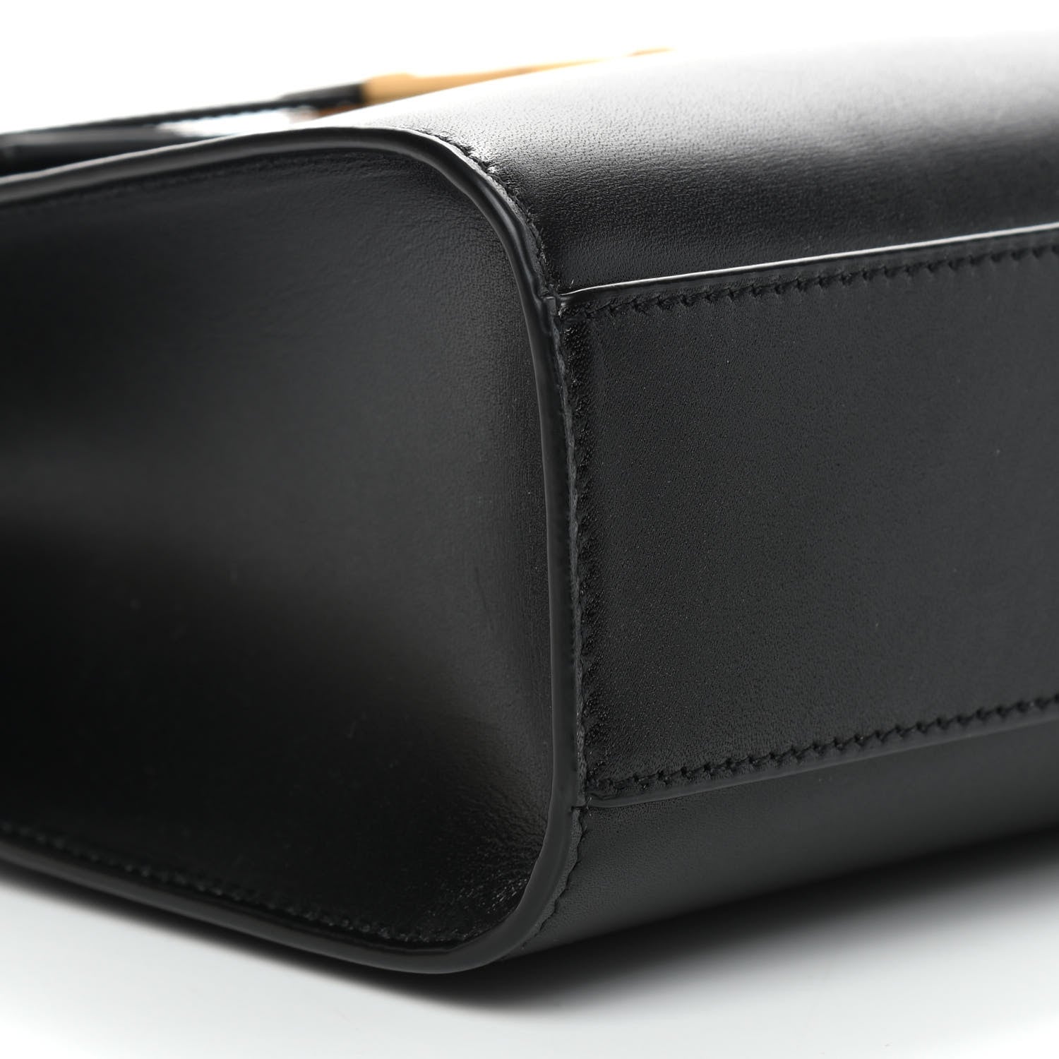 Saint Laurent Smooth Calfskin Manhattan Shoulder Bag Black 7 of 8