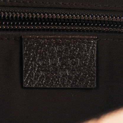 Gucci Monogram Small Flap Messenger Bag Beige Dark Brown 6 of 7