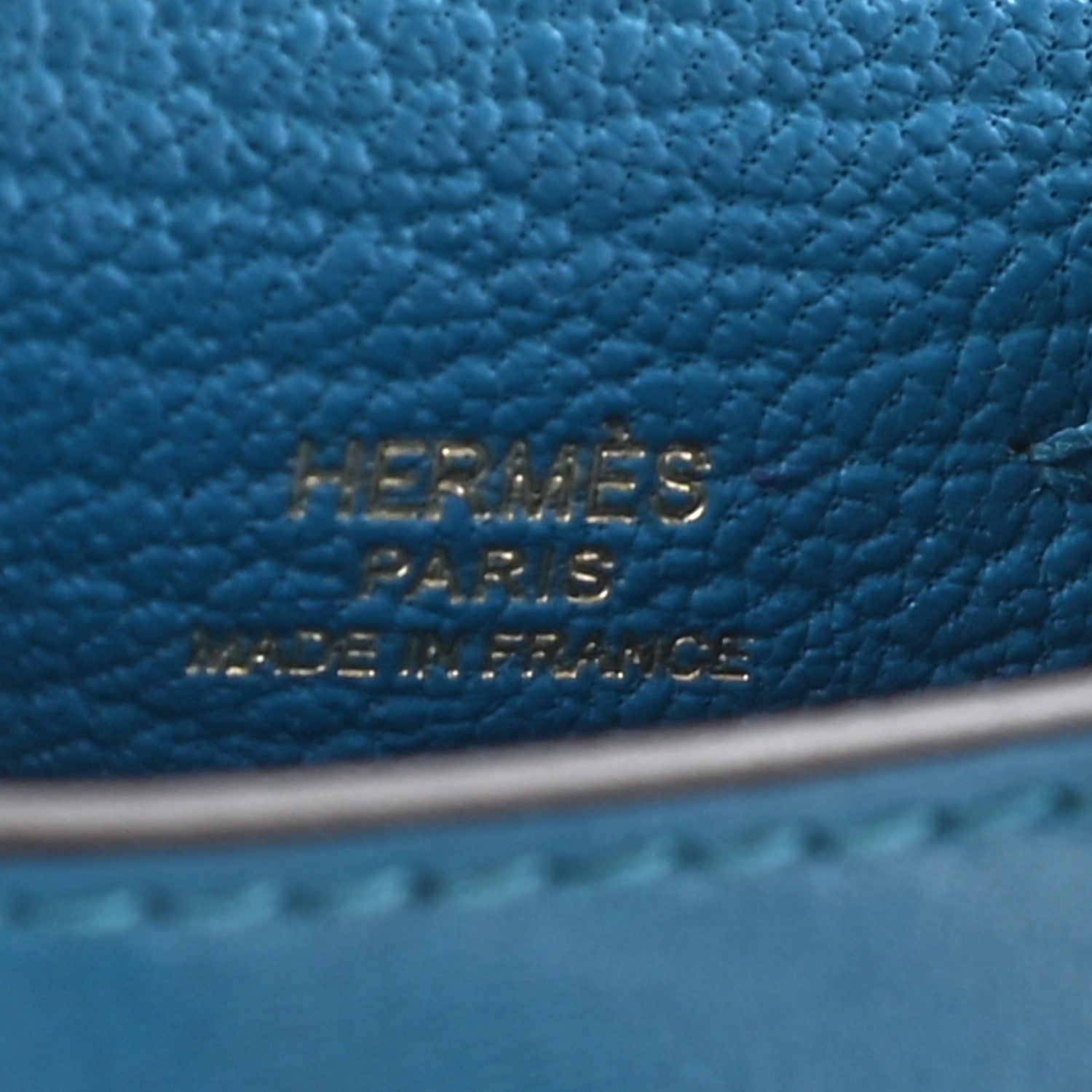 Hermes Tadelakt Chevre Mysore Kelly Quelle Idole Bag Charm Bleu Izmir Jaune Bourgeon Bleu Brume Vert Bosphore 5 of 6