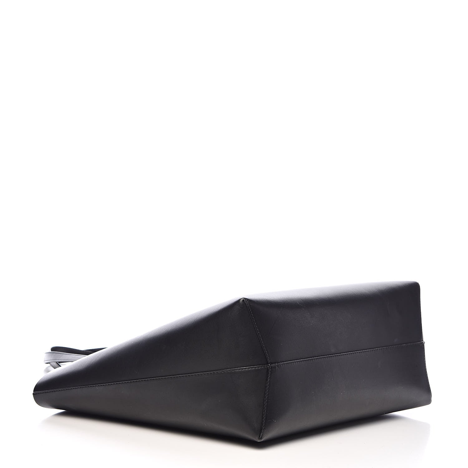 Mansur Gavriel Calfskin Large Shopping Tote Black Flamma 5 of 24
