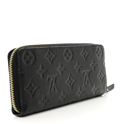 Louis Vuitton Empreinte Clemence Wallet Black 3 of 6
