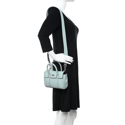 Mulberry Small Classic Grain Mini Bayswater Cloud 2 of 9