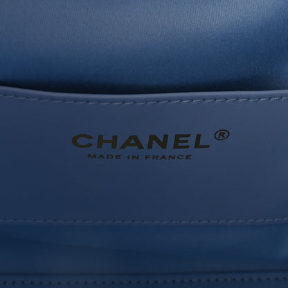 Chanel Caviar Quilted Small Chanel 25 Handbag Light Blue 6 of 10
