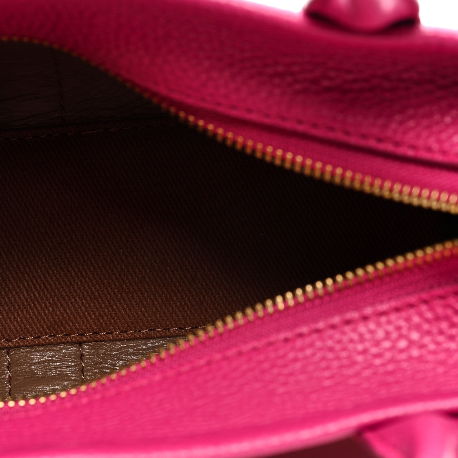 Marc Jacobs Grained Calfskin Mini The Tote Bag Lipstick Pink 5 of 9