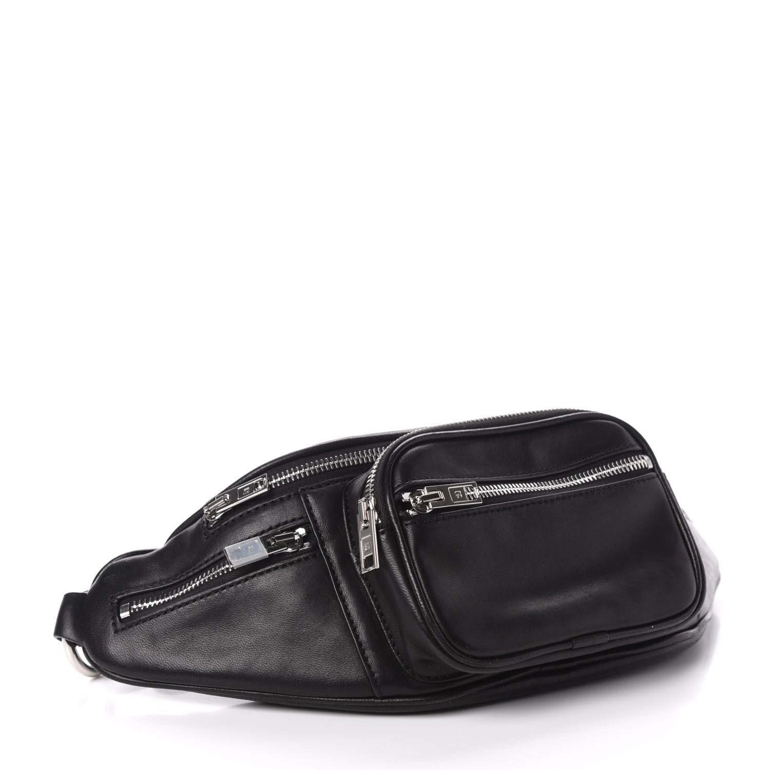 Alexander Wang Lambskin Attica Belt Bag Black 4 of 9
