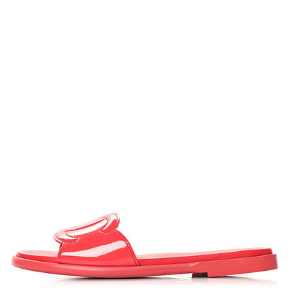 Chanel Patent Calfskin CC Slip On Mules 40 Pink 1 of 9
