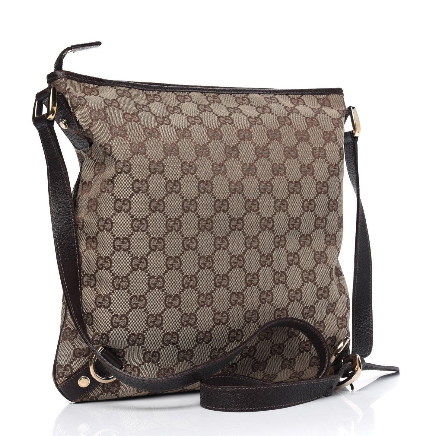 Monogram Abbey Messenger Bag Dark Brown