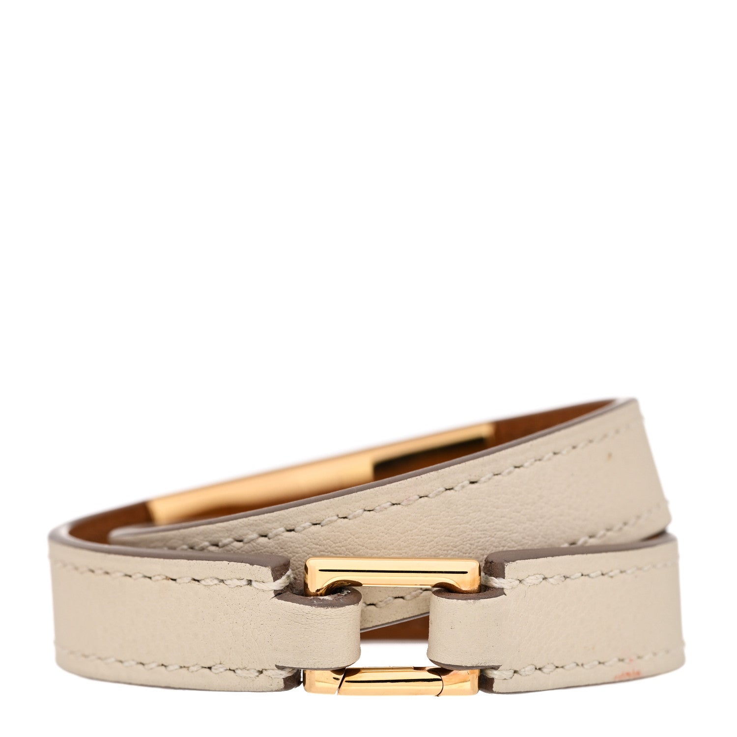 Hermes Swift Rivale Double Tour Bracelet XS Nata 3 of 8
