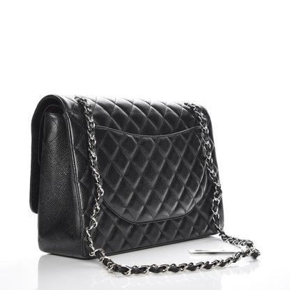 Chanel Caviar Quilted Maxi Double Flap Black 4 of 9