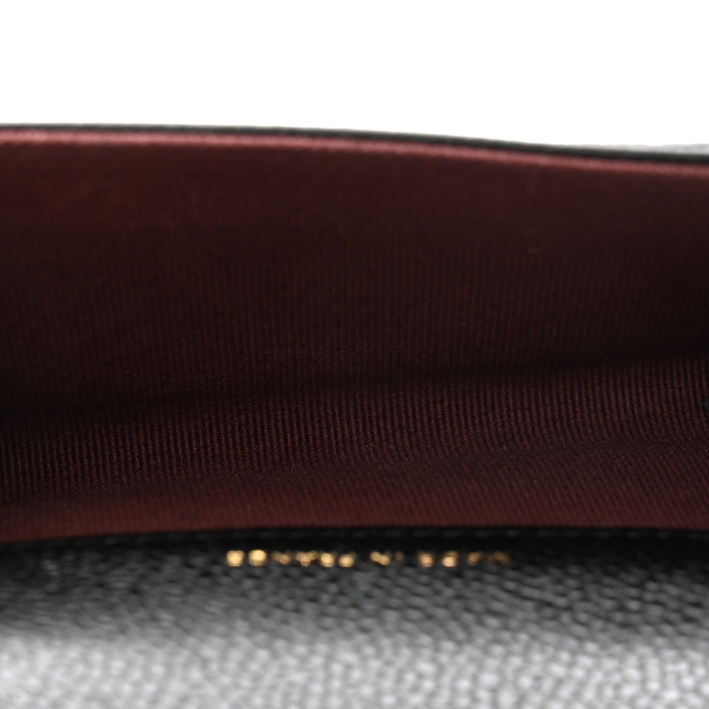 Caviar Quilted Flap Card Holder Wallet Black