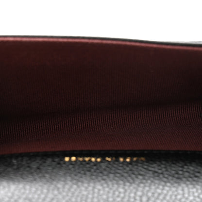 Chanel Caviar Quilted Flap Card Holder Wallet Black 5 of 10