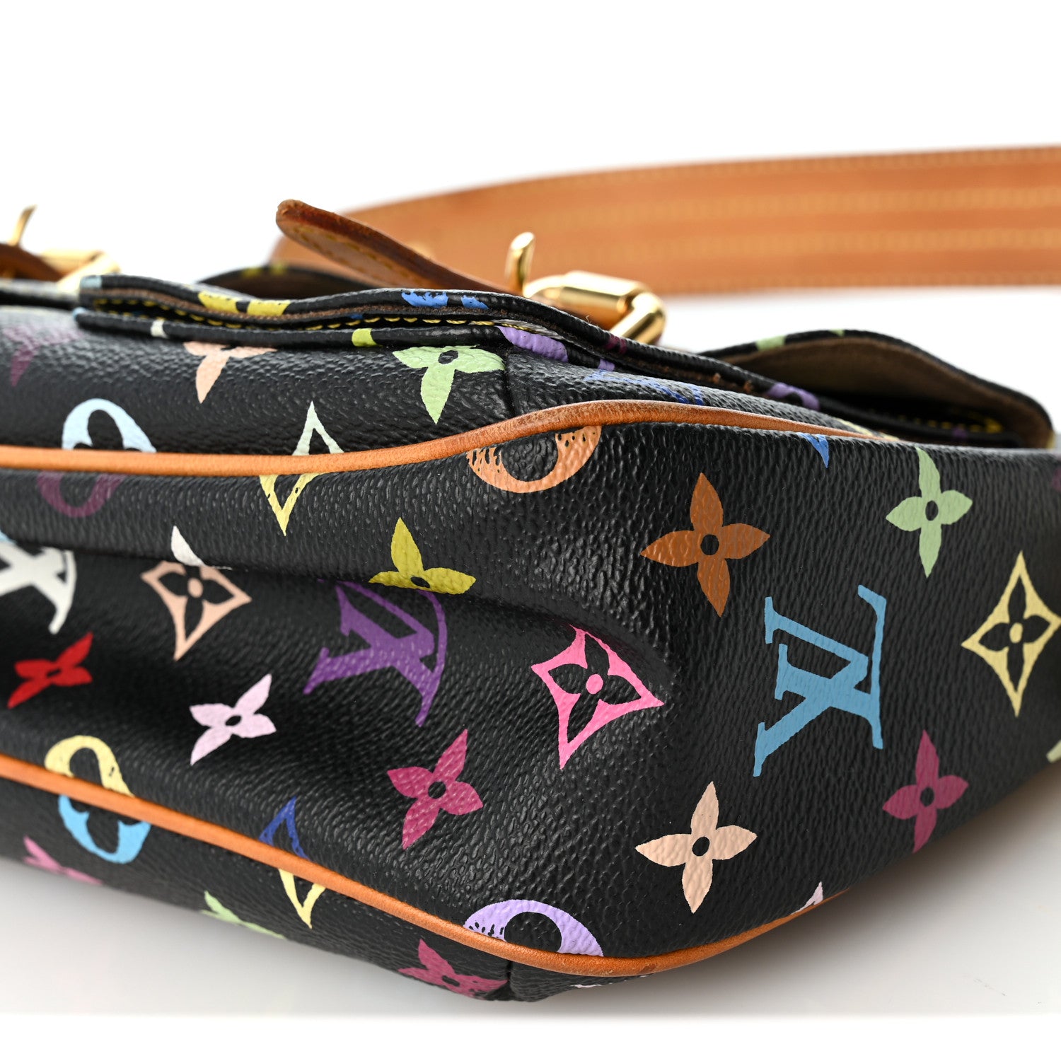 Louis Vuitton Monogram Multicolor Lodge PM Black 8 of 8
