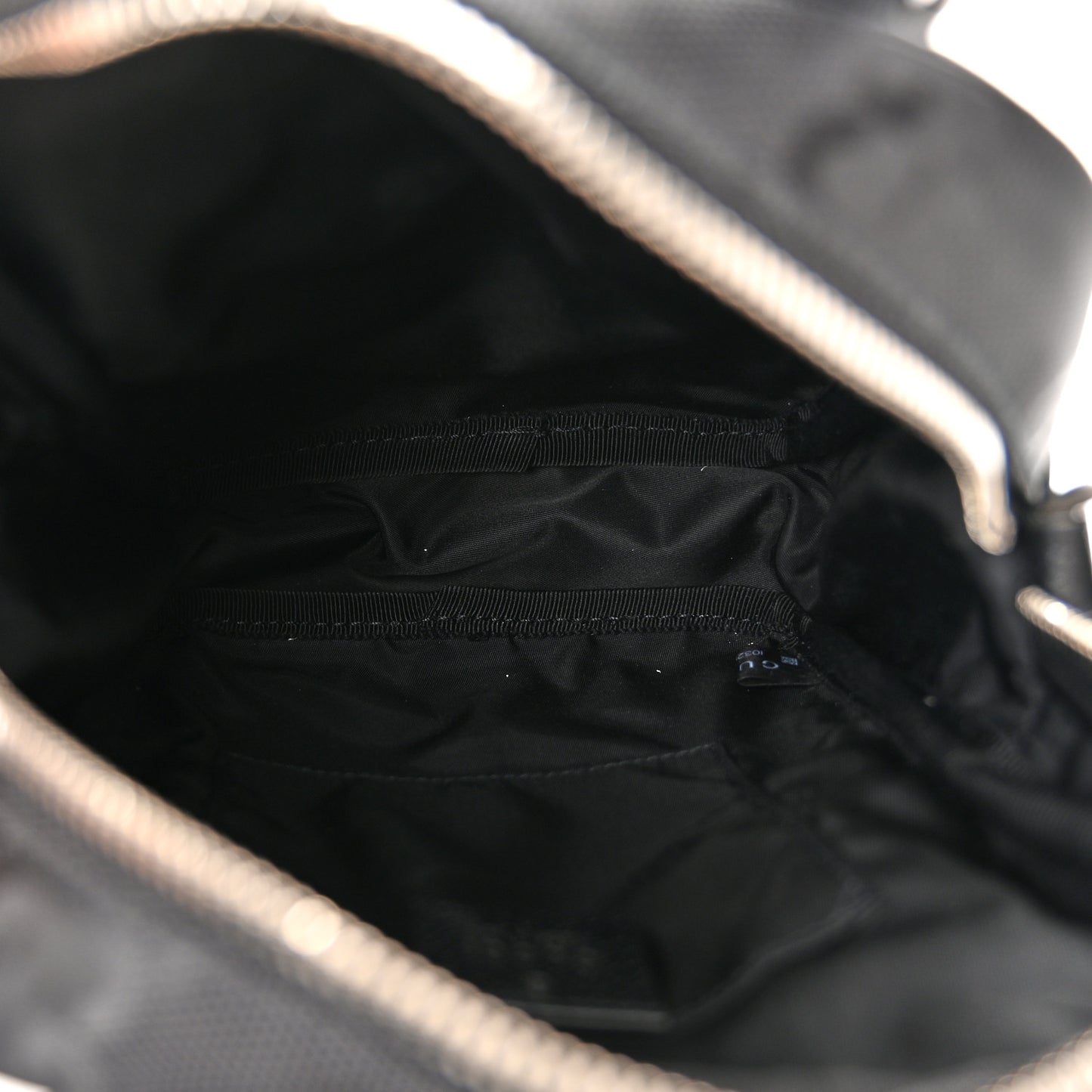 Econyl Nylon Monogram Off The Grid Shoulder Bag Black