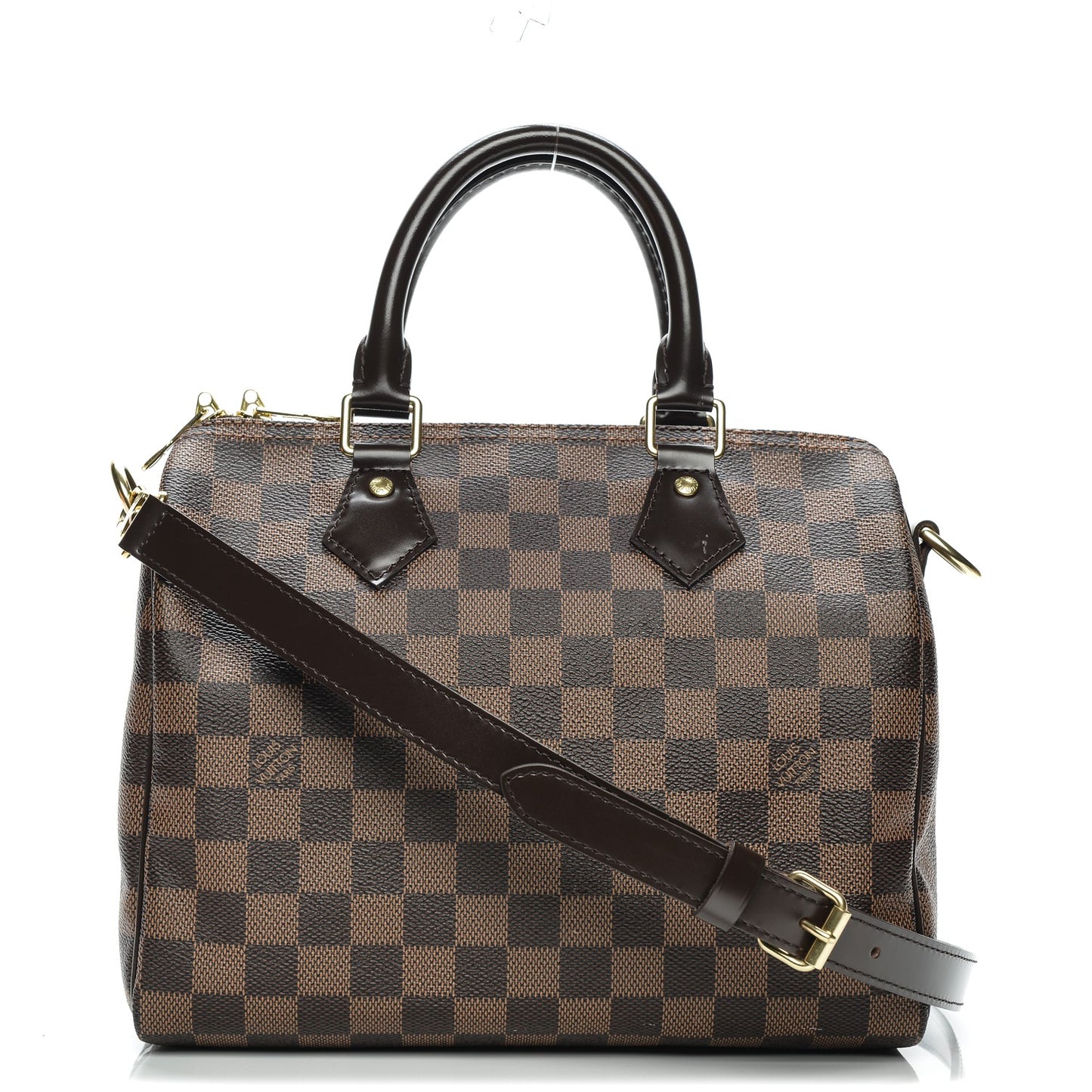 Damier Ebene Speedy Bandouliere 25