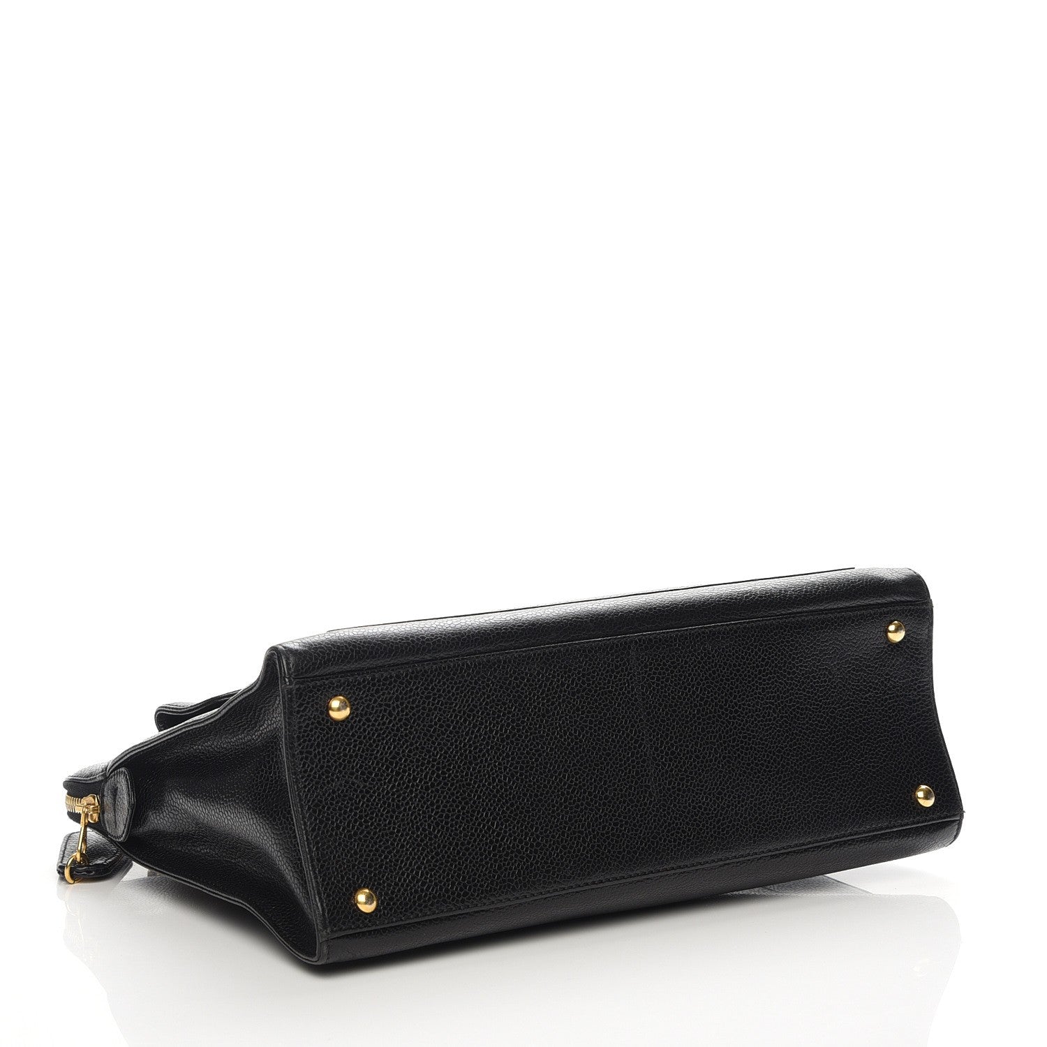 Chanel Caviar Flap Shoulder Bag Black 4 of 7
